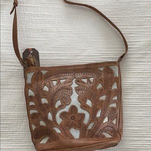 Leaders in Leather Purse - with TAGS!